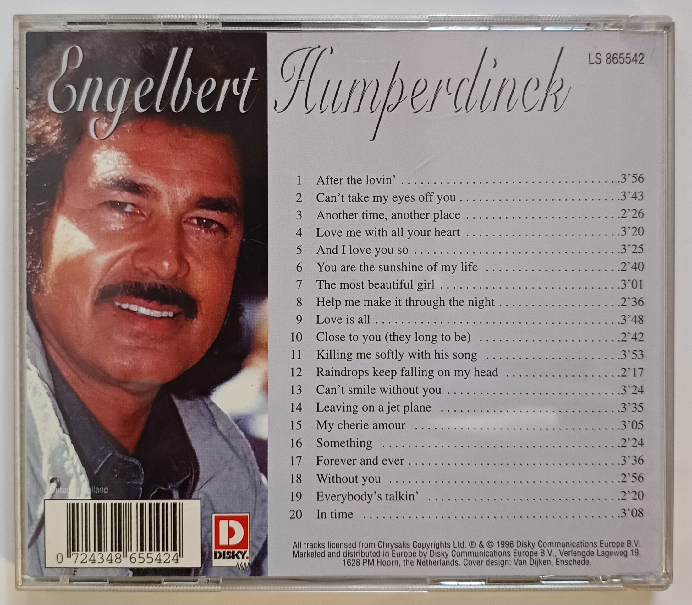 Engelbert Humperdinck - 20 Great Love Songs - Image 2