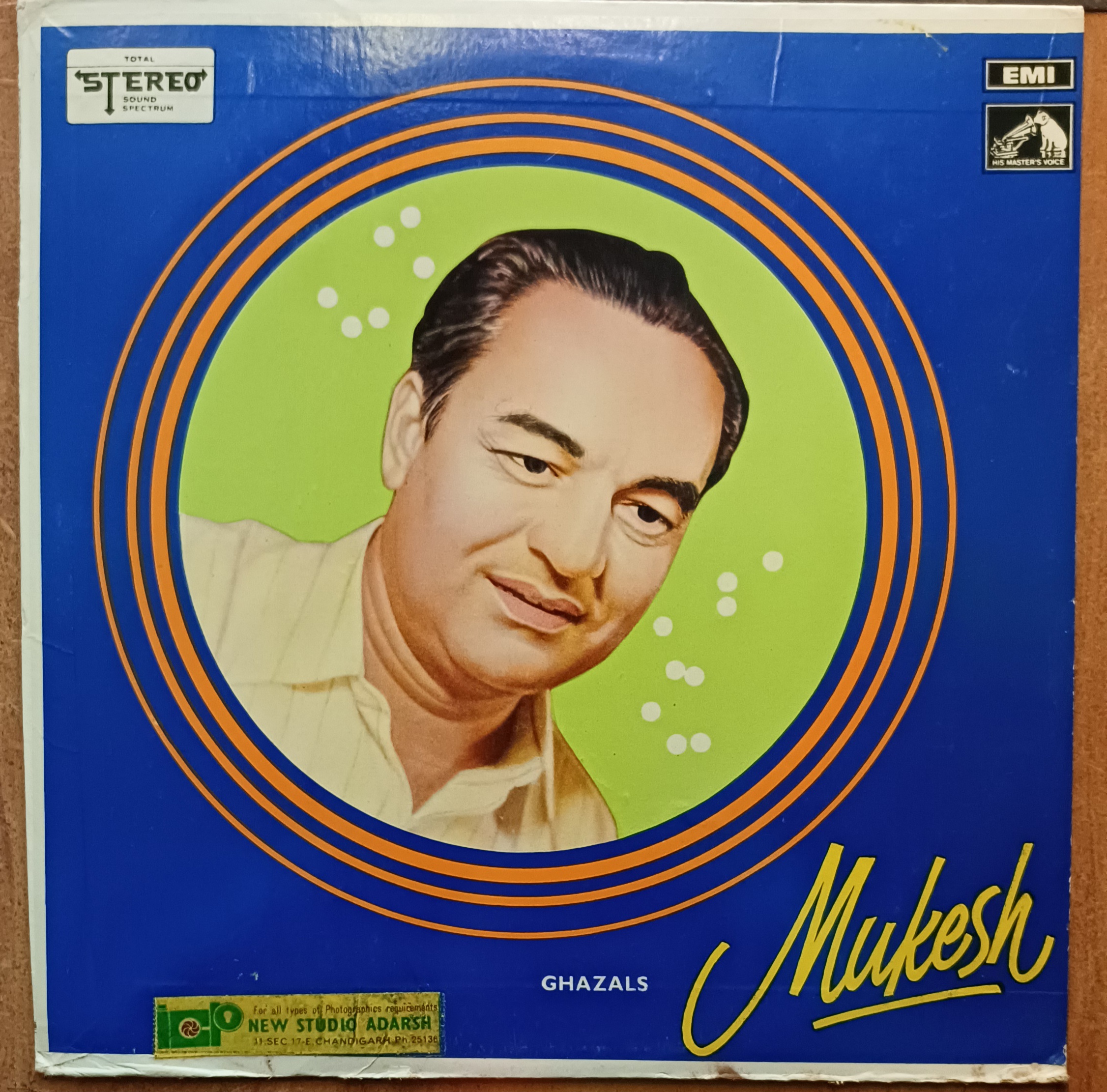 Mukesh - (Khaiyyam) Vinyl Lp Record (1972)