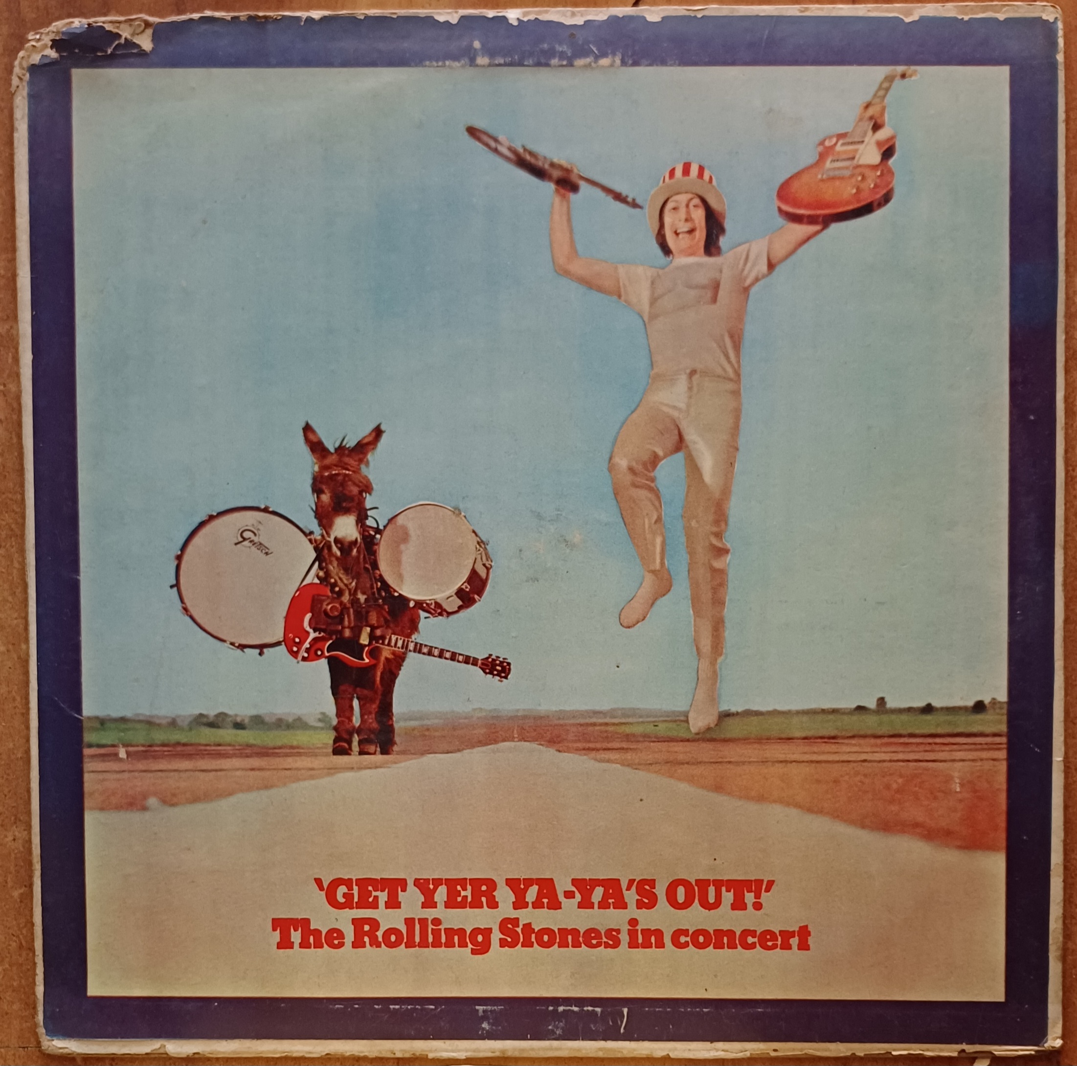 Get Yer Ya Yas Out - The Rolling Stones In Concert - (Indian Pressing)