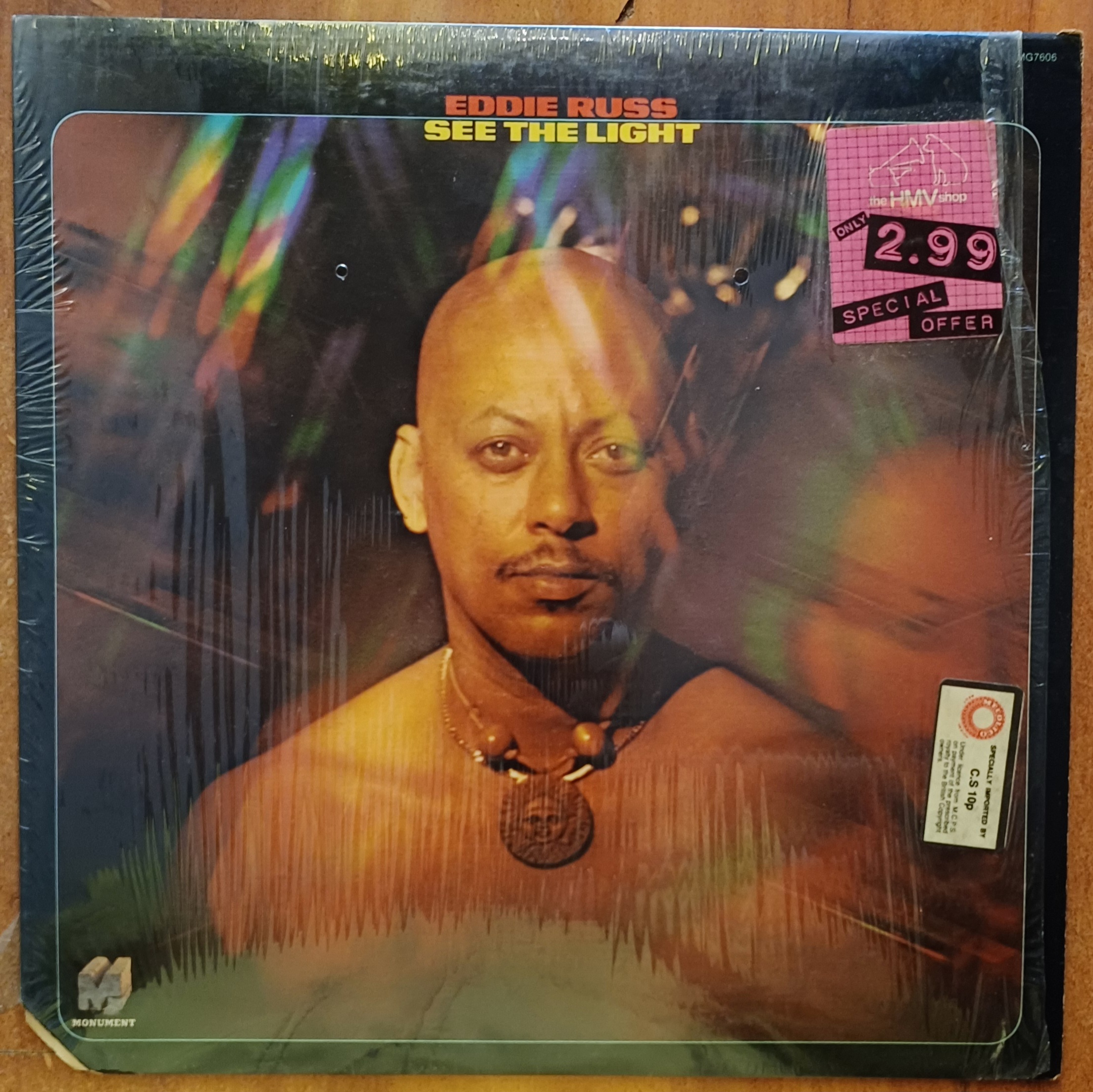 Eddie Russ - See The Light - Vinyl Lp Record (1976)