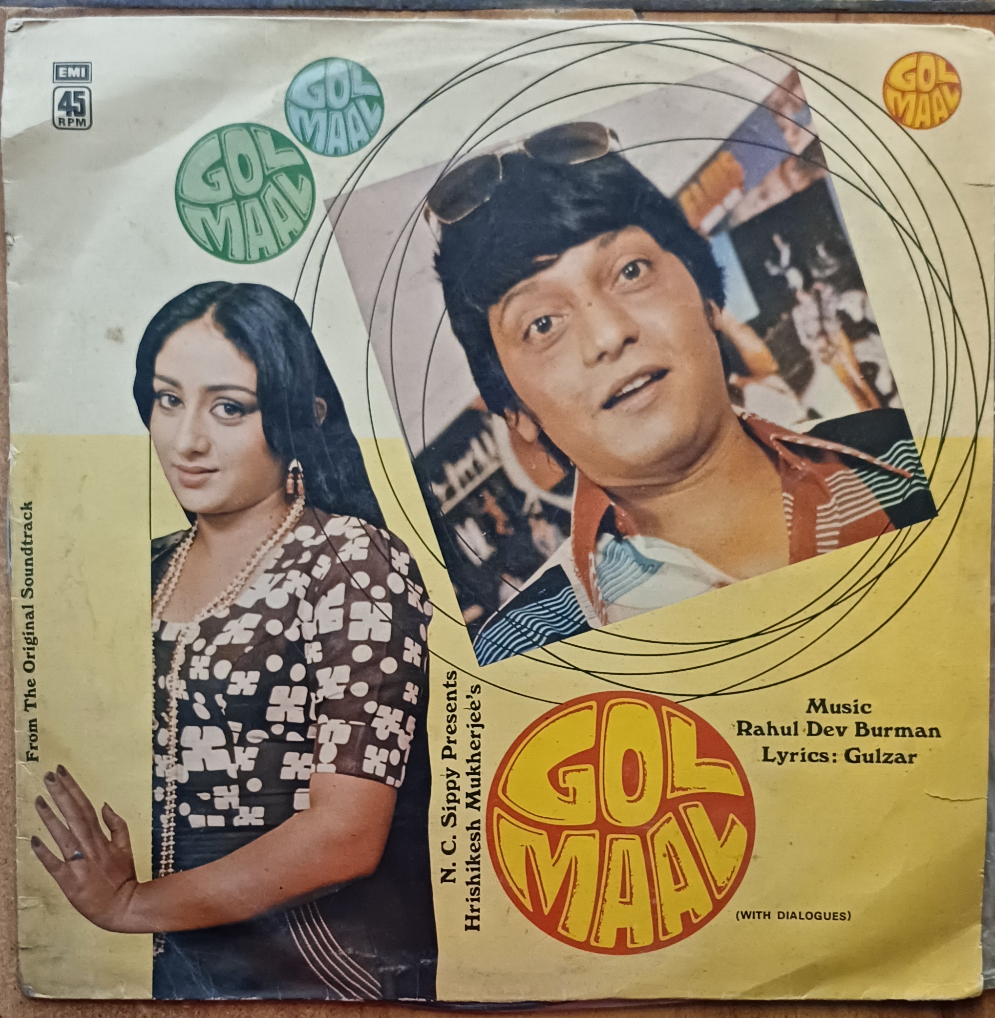 Gol Maal - (Rahul Dev Burman) Vinyl 45Rpm Lp Record (1979)