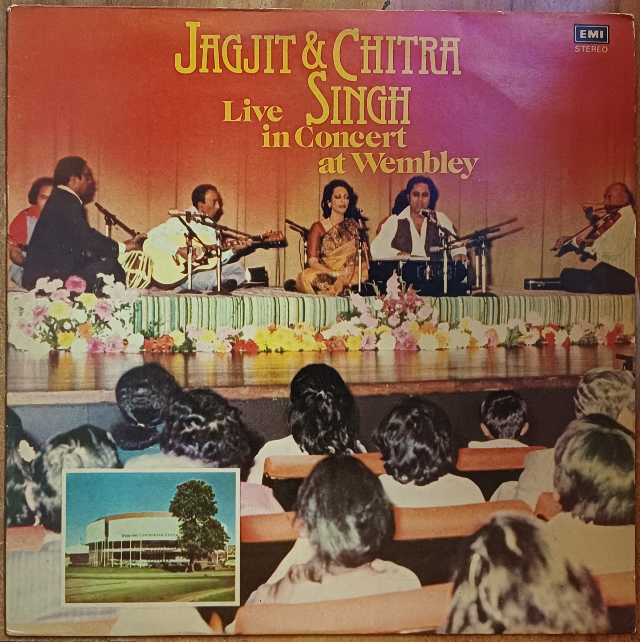 Jagjit & Chitra Live Singh In Concert At Wembley - Vinyl Lp Record (1981)