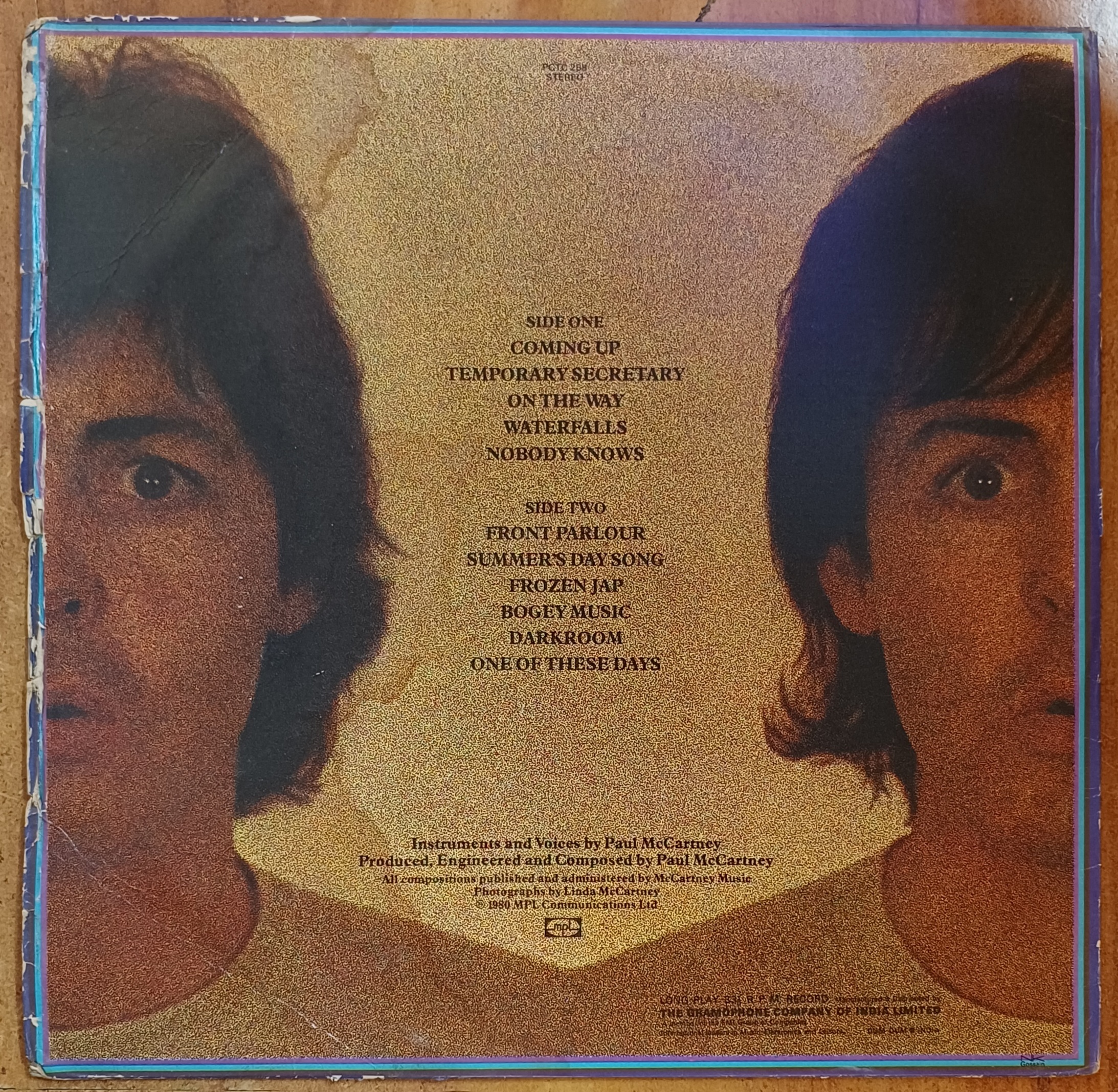 The Beatles - Mc Cartney II - Vinyl Lp Record (1980) - Image 2