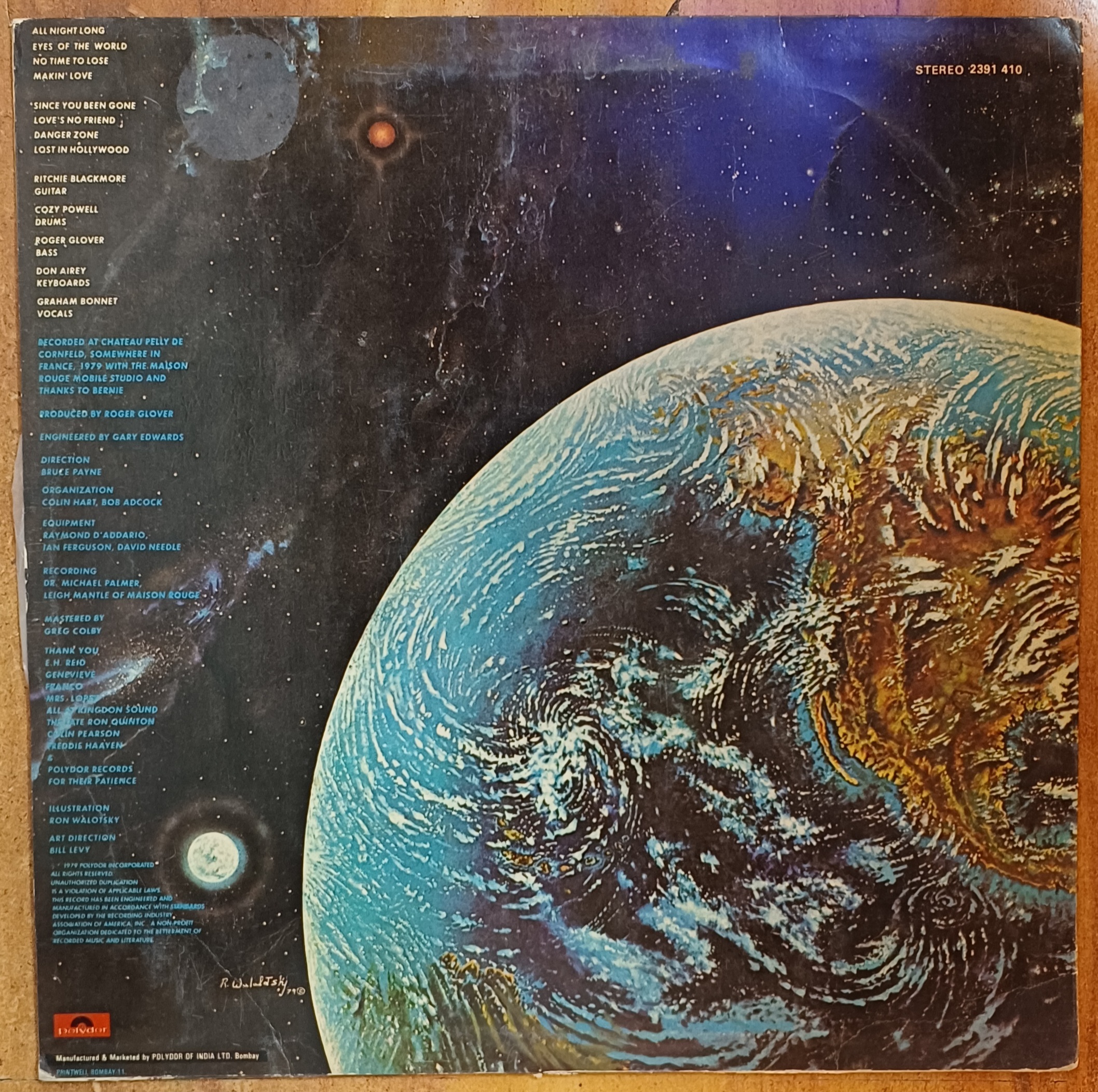 Rainbow - Down To Earth - Vinyl Lp Record (1979) - Image 2