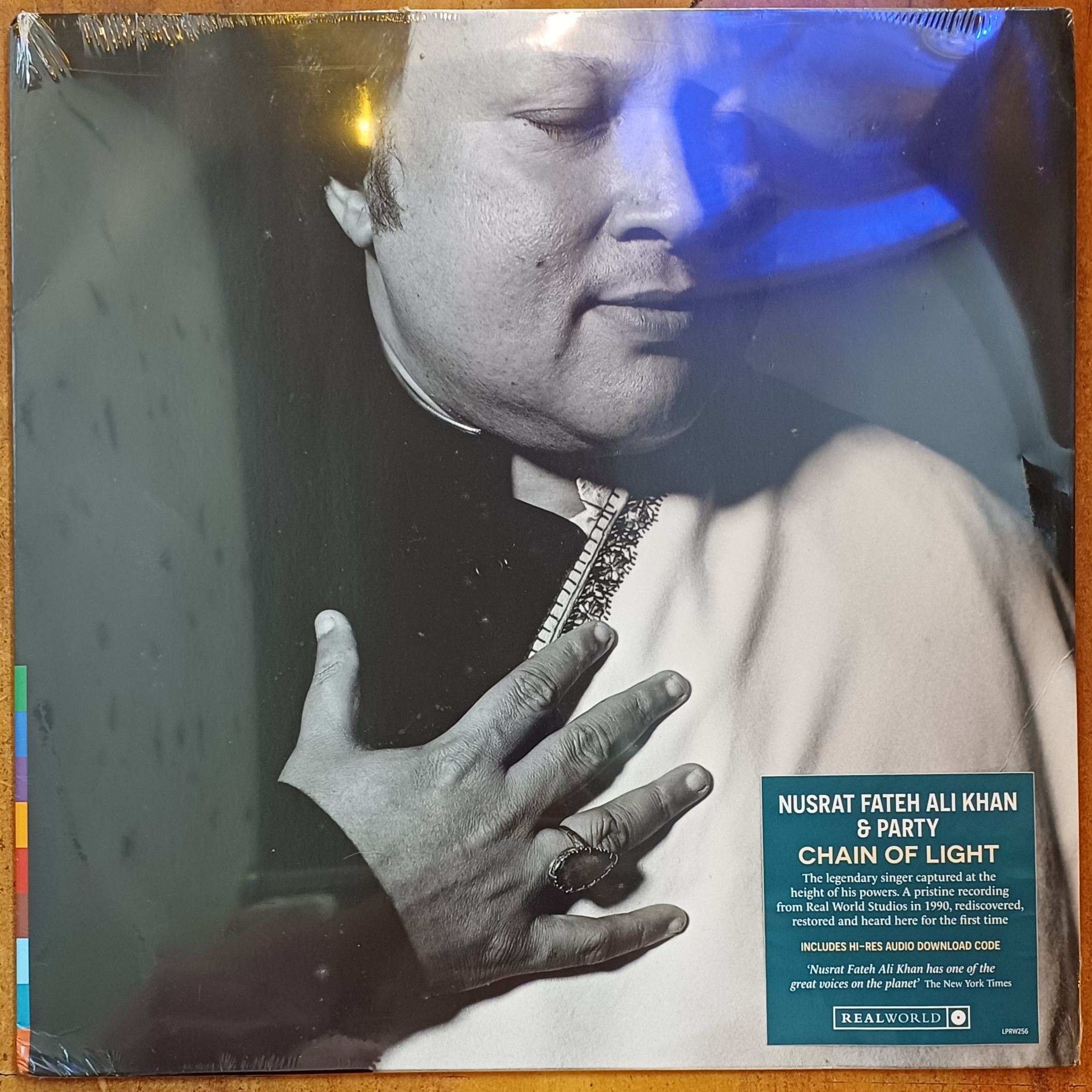 Nursat Fateh Ali Khan & Party - Chain Of Light - Vinyl Lp Record